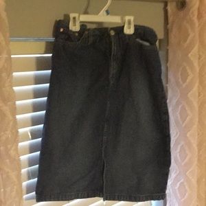 Denim ladies skirt